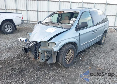 2003 Chrysler Town & Country Limited from USA, damaged, VIN 2C8GP64L53R304533